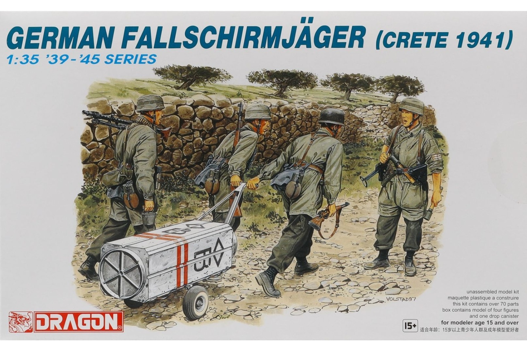 Dragon DRA06070 German Fallschirmjäger (Crete 1941)