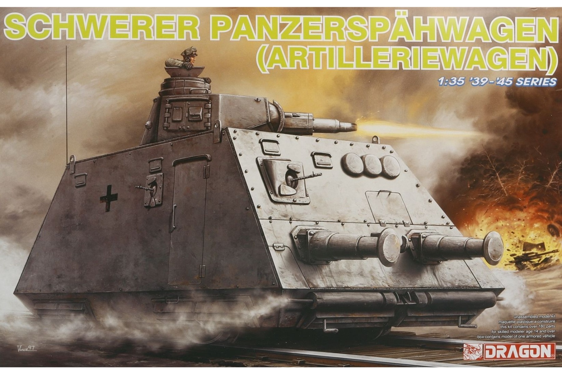 Dragon DRA06073 Schwerer Panzerspähwagen (Artilleriewagen)
