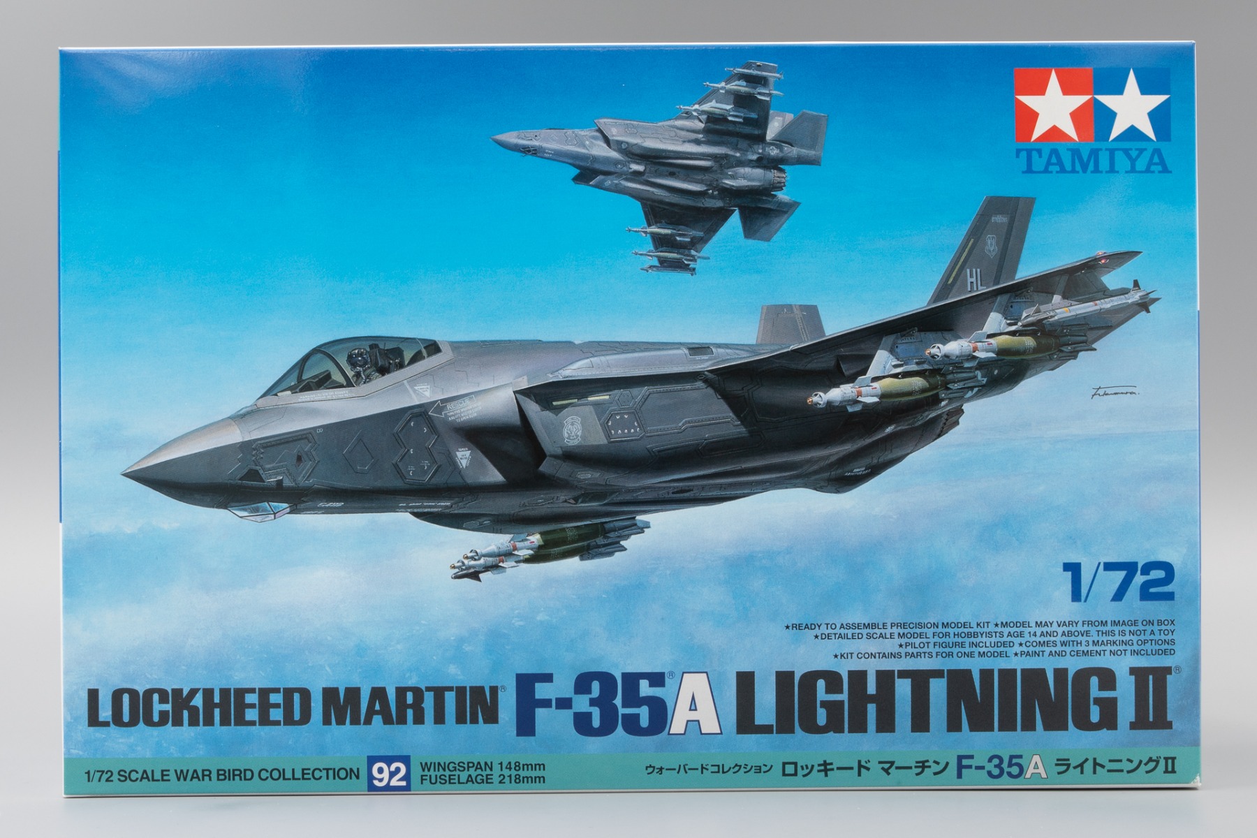 Tamiya TA60792 Lockheed Martin F-35A Lightning II, model kit