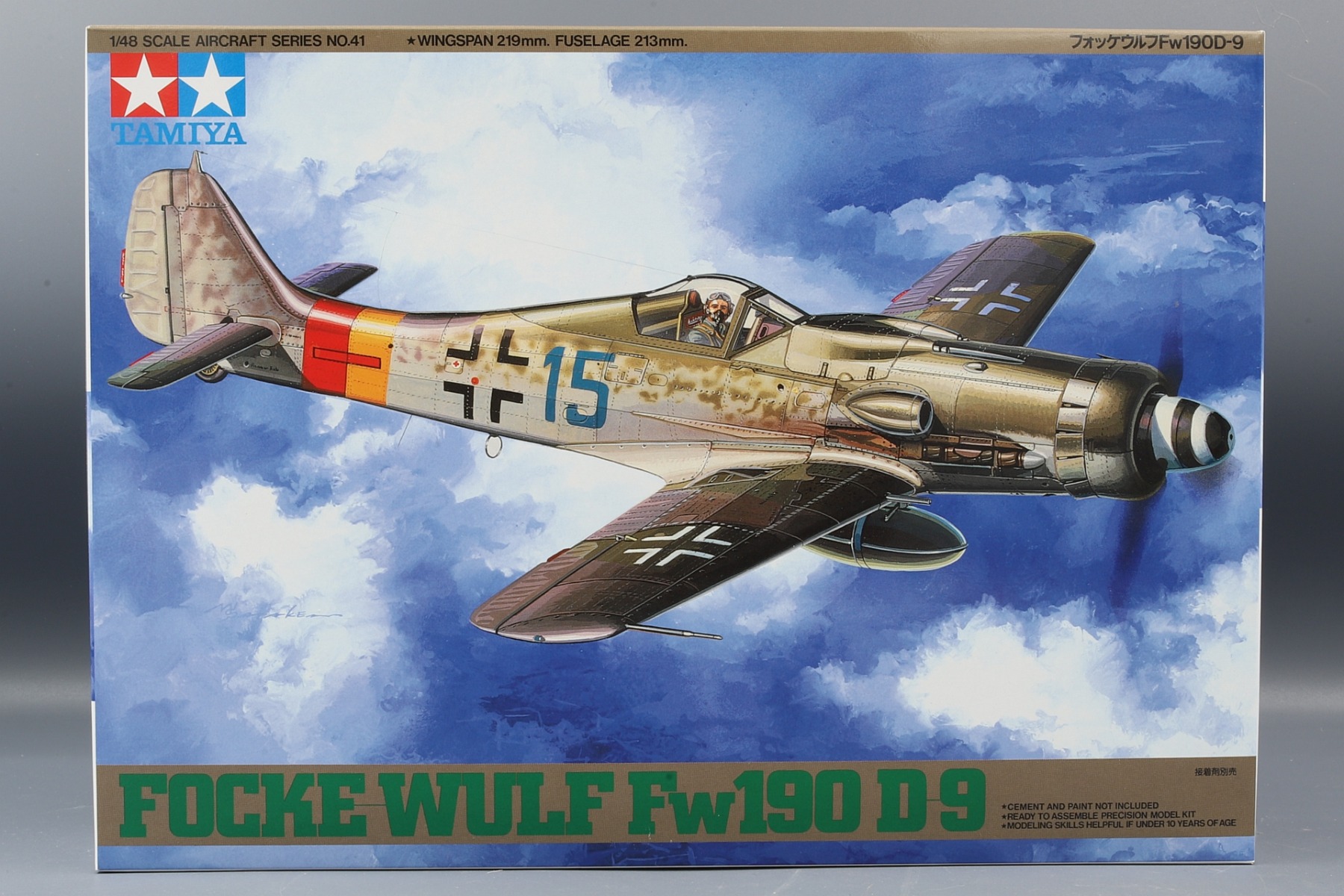 Tamiya TA61041 Focke-Wulf Fw190 D-9, model kit