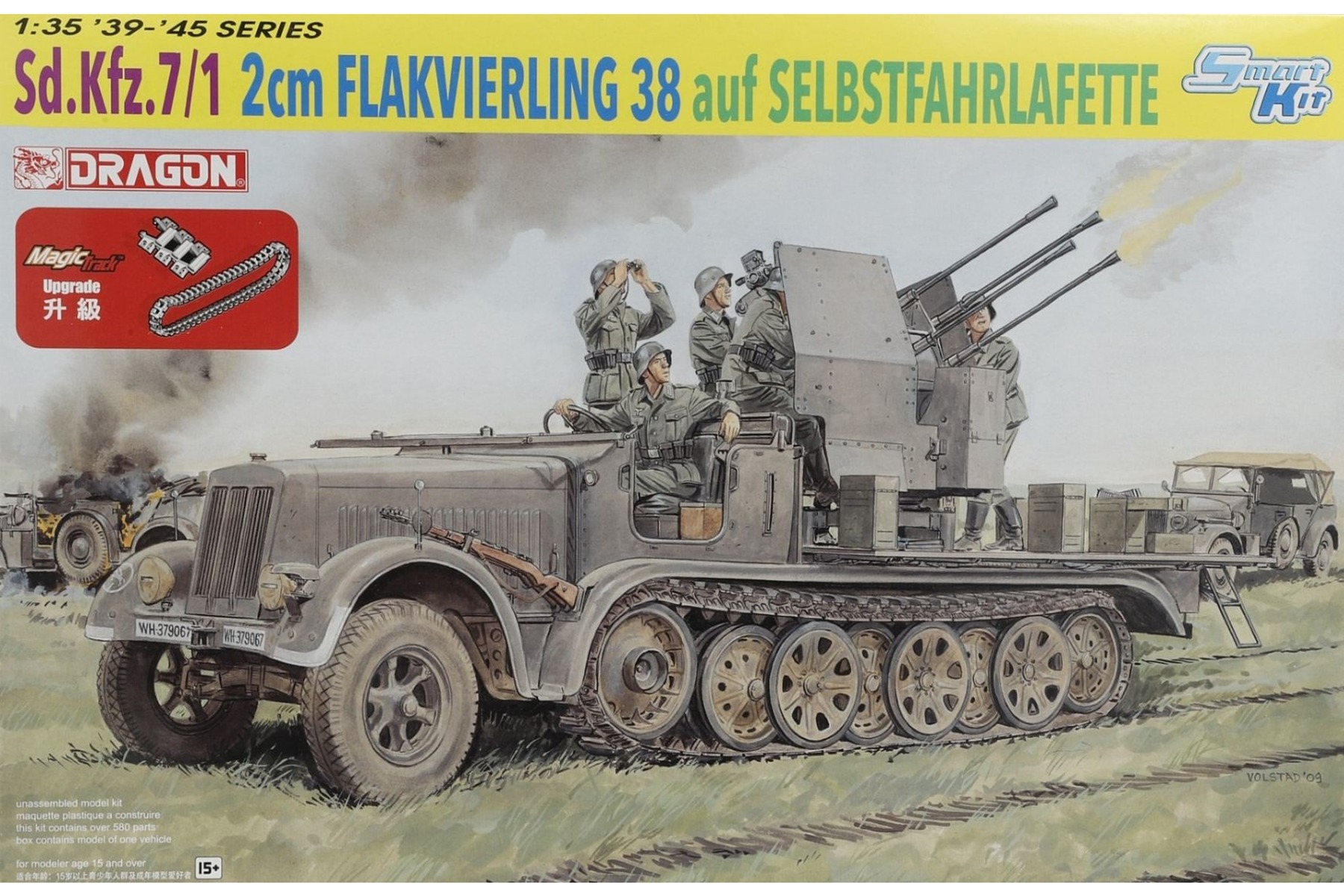 Dragon DRA06525 Sd.Kfz. 7/1 2cm Flakvierling 38 auf Selbstfahrlafette