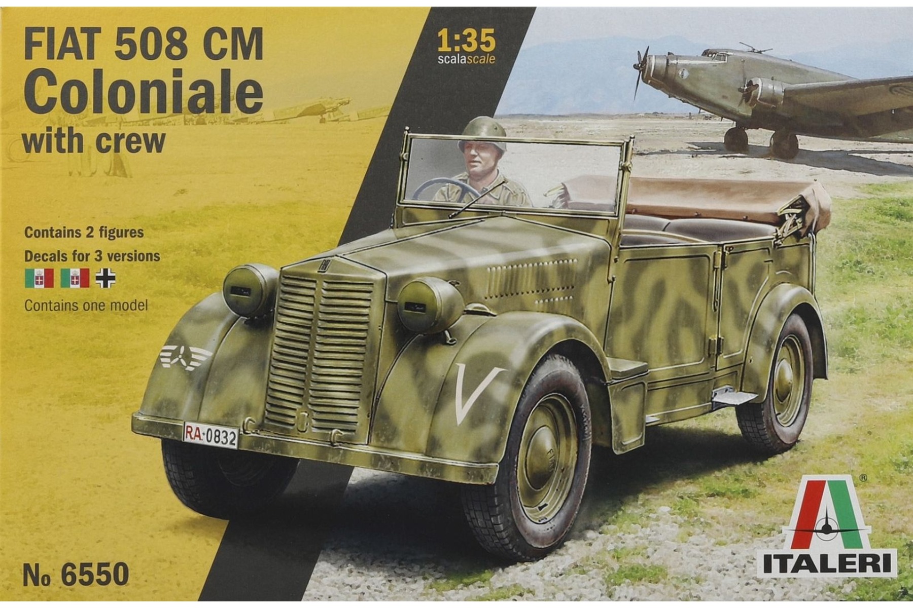 Italeri IT6550 Fiat 508 CM 