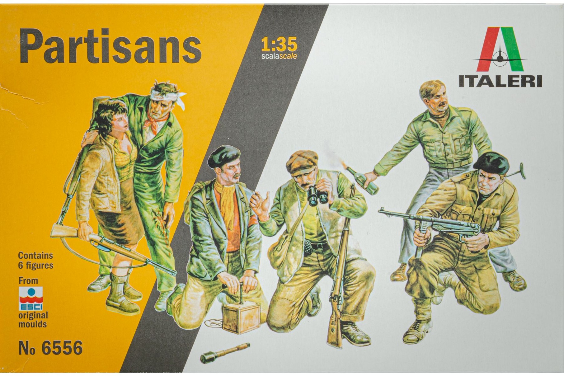 Italeri IT6556 WWII: Partisans, Figurines