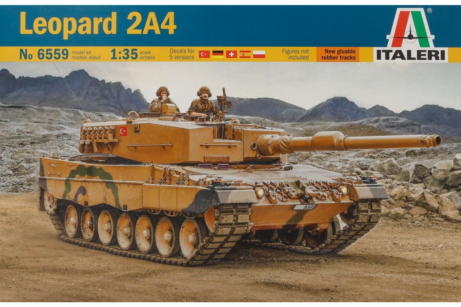 Italeri IT6559 Leopard 2A4