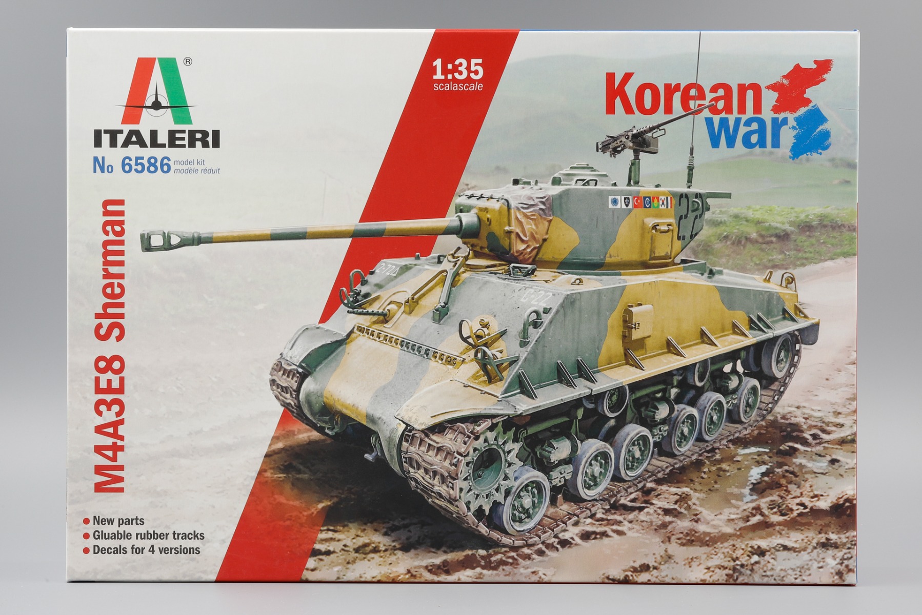Italeri IT6586 M4A3E8 Sherman “Korean War”