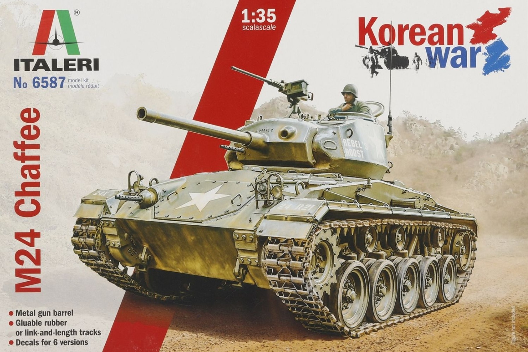 Italeri IT6587 M-24 “Chaffe” Korean War, model kit