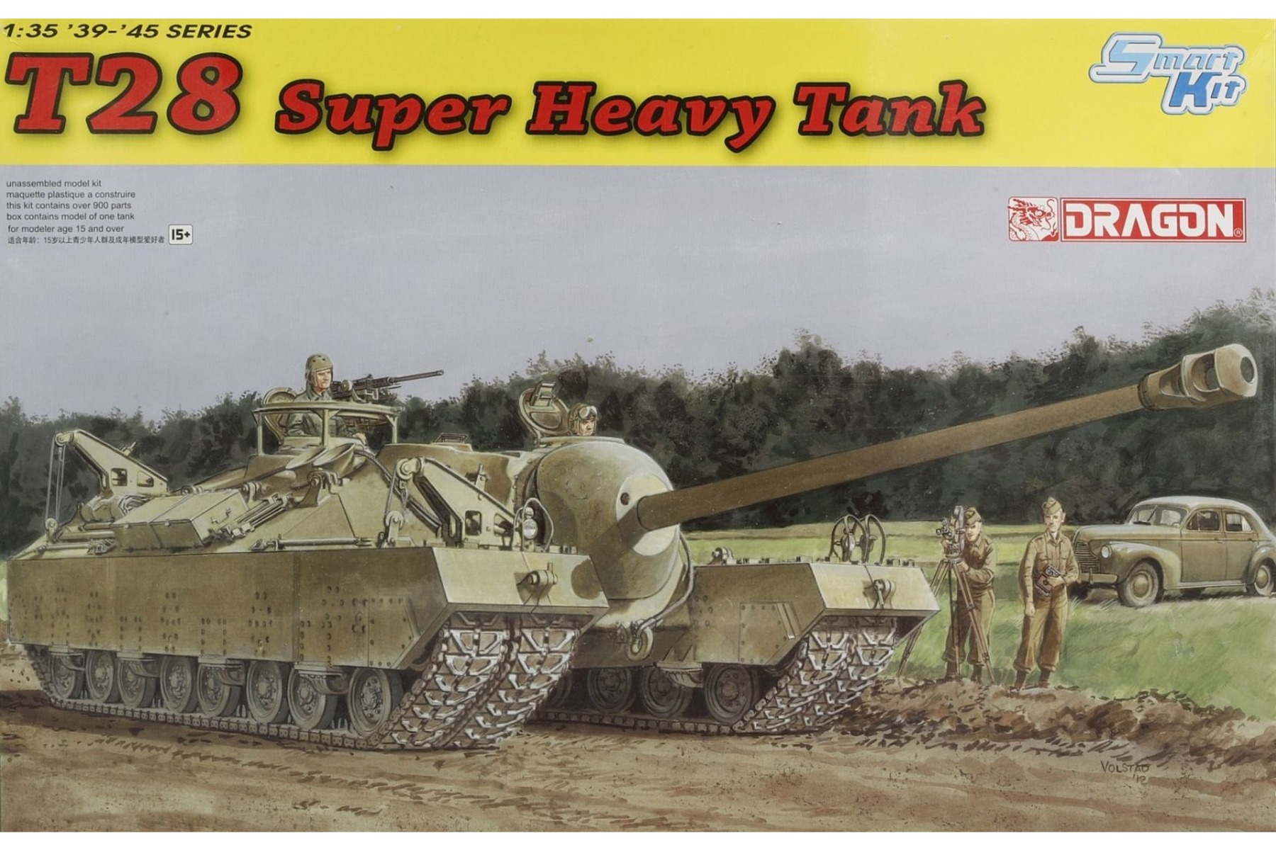 Dragon DRA06750 T28 Super Heavy Tank