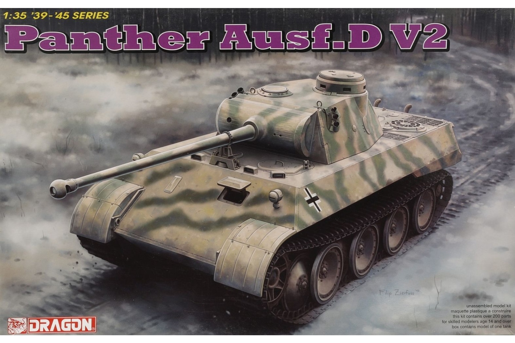 Dragon DRA06822 Panther Ausf.D V2