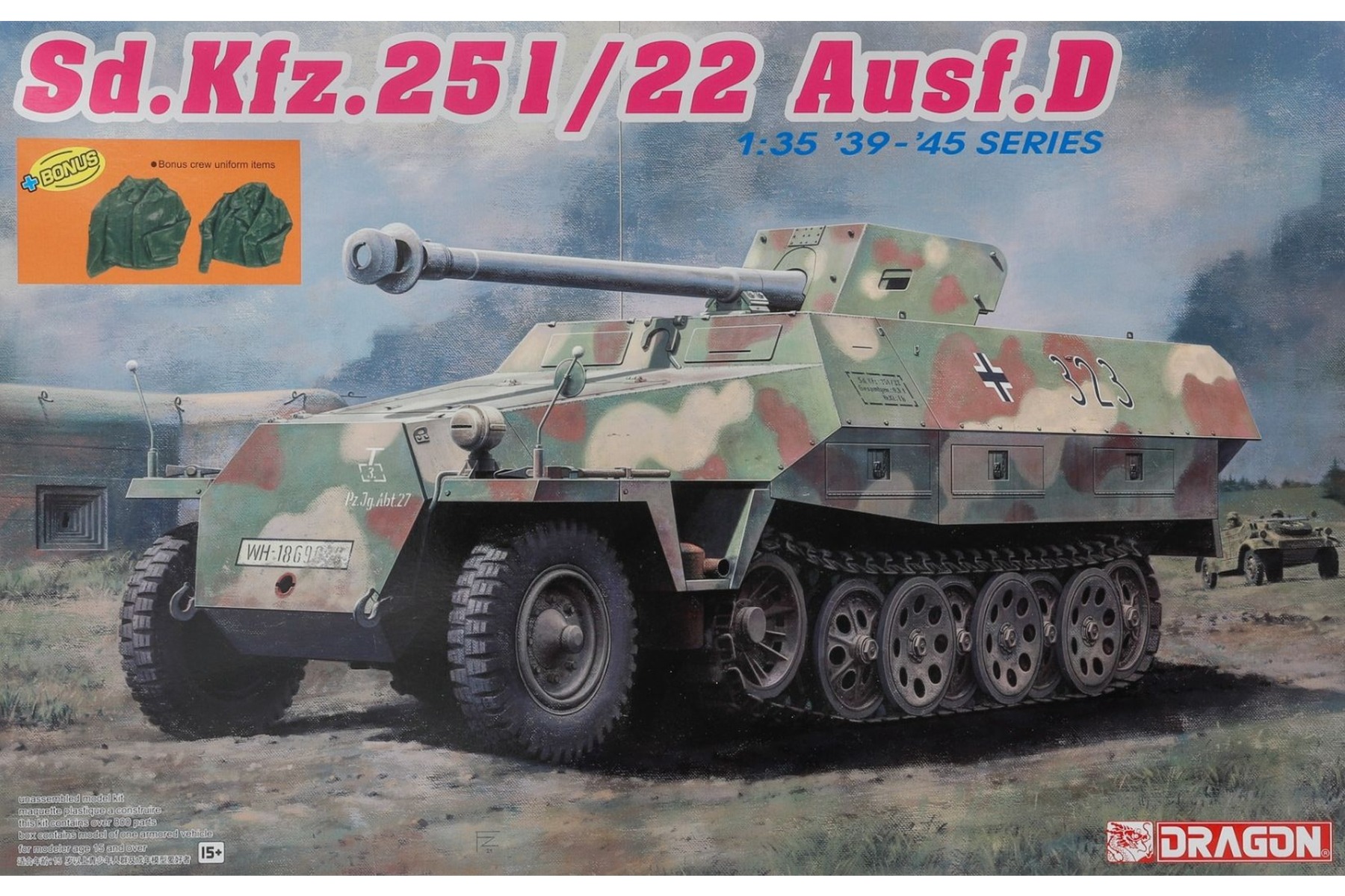 Dragon DRA06963 Sd.Kfz.251/22 w/7.5cm PaK 40