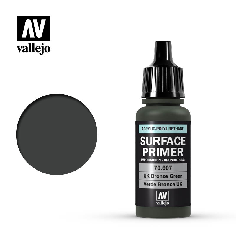 UK Bronze Green 17ml Vallejo Surface Primer 70607