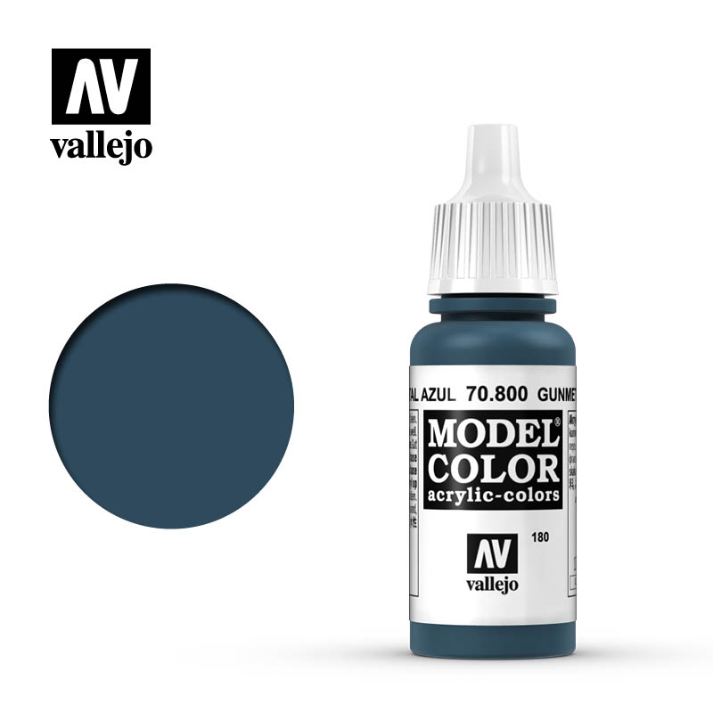 Gunmetal Blue 17ml Vallejo Model Color 70800