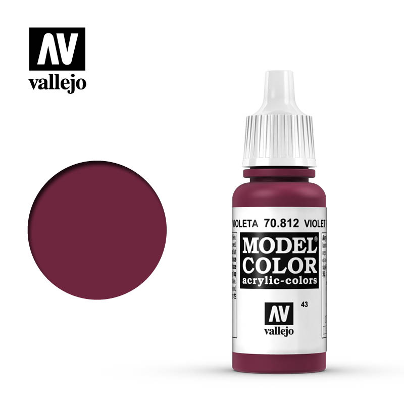 Violet Red 17ml Vallejo Model Color 70812