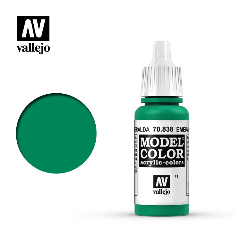 Emerald mat 17ml Vallejo Model Color 70838