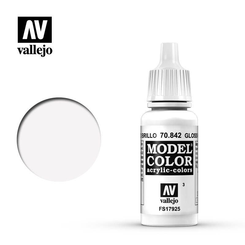 Gloss White 17ml Vallejo Model Color 70842