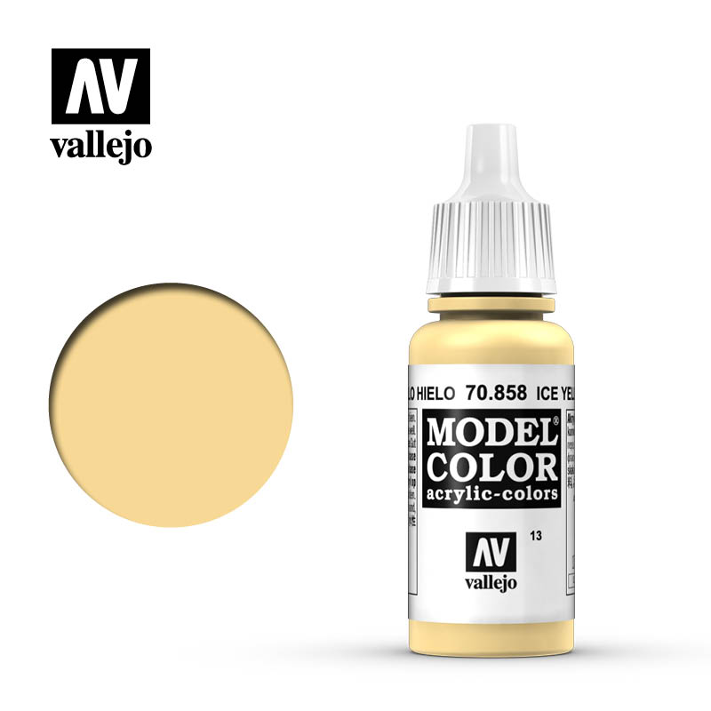 Ice Yellow 17ml Vallejo Model Color 70858