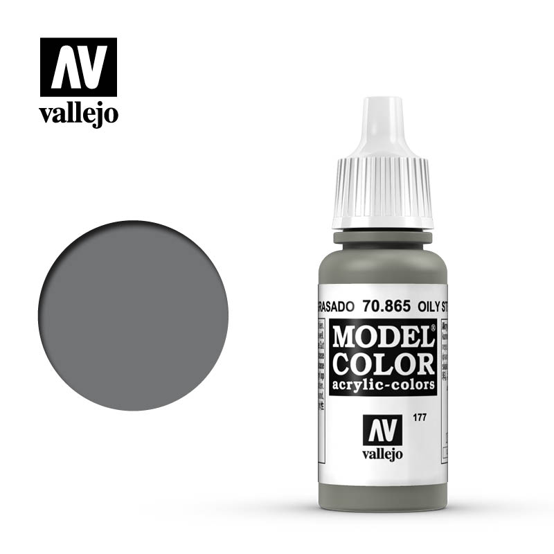 Oily Steel 17ml Vallejo Model Color 70865