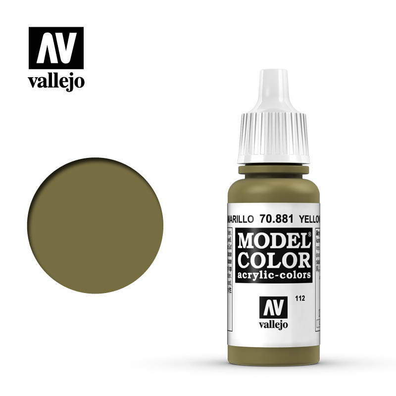 Yellow Green 17ml Vallejo Model Color 70881