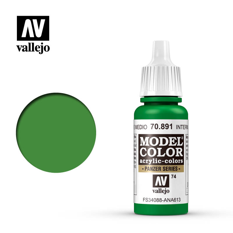 Intermediate Green 17ml Vallejo Model Color 70891