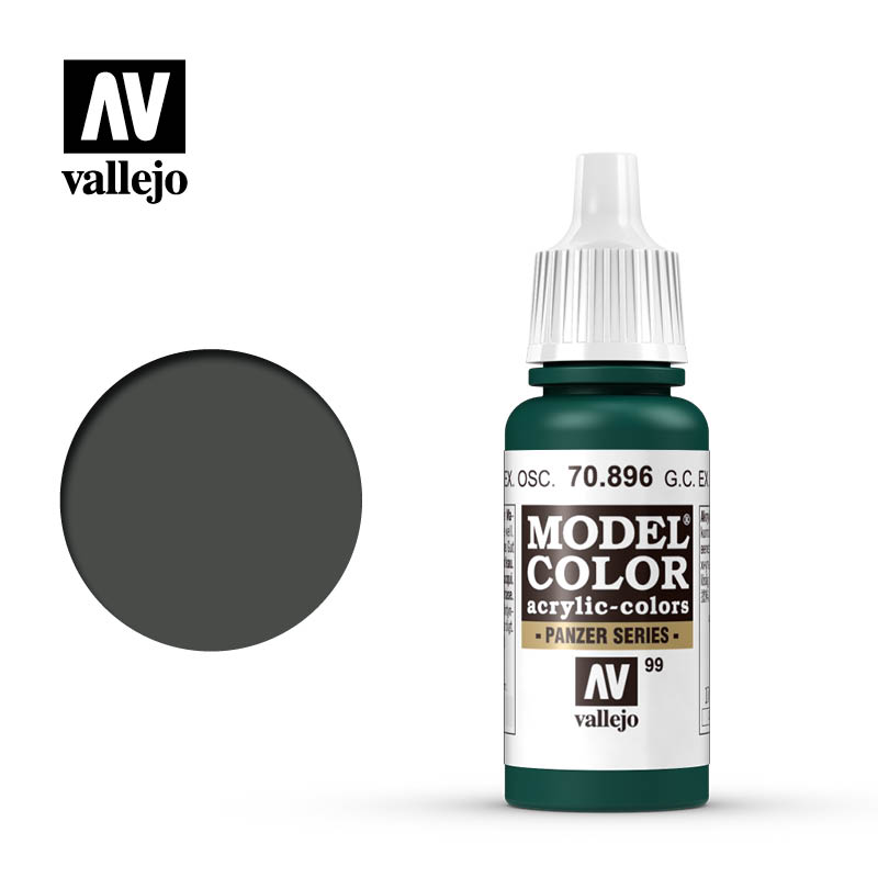 German Camouflage Extra Dark Green 17ml Vallejo Model Color 70896