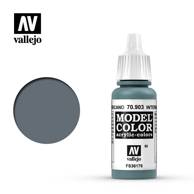 Intermediate Blue mat 17ml Vallejo Model Color 70903