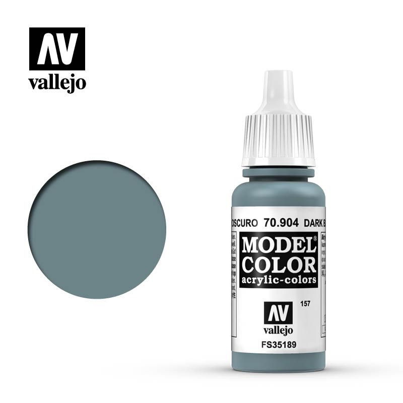 Dark Blue Grey mat 17ml Model Color 70904