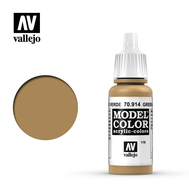 Green Ochre 17ml Vallejo Model Color 70914