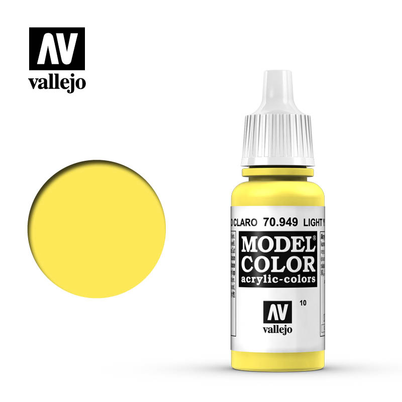Light Yellow 17ml Vallejo Model Color 70949