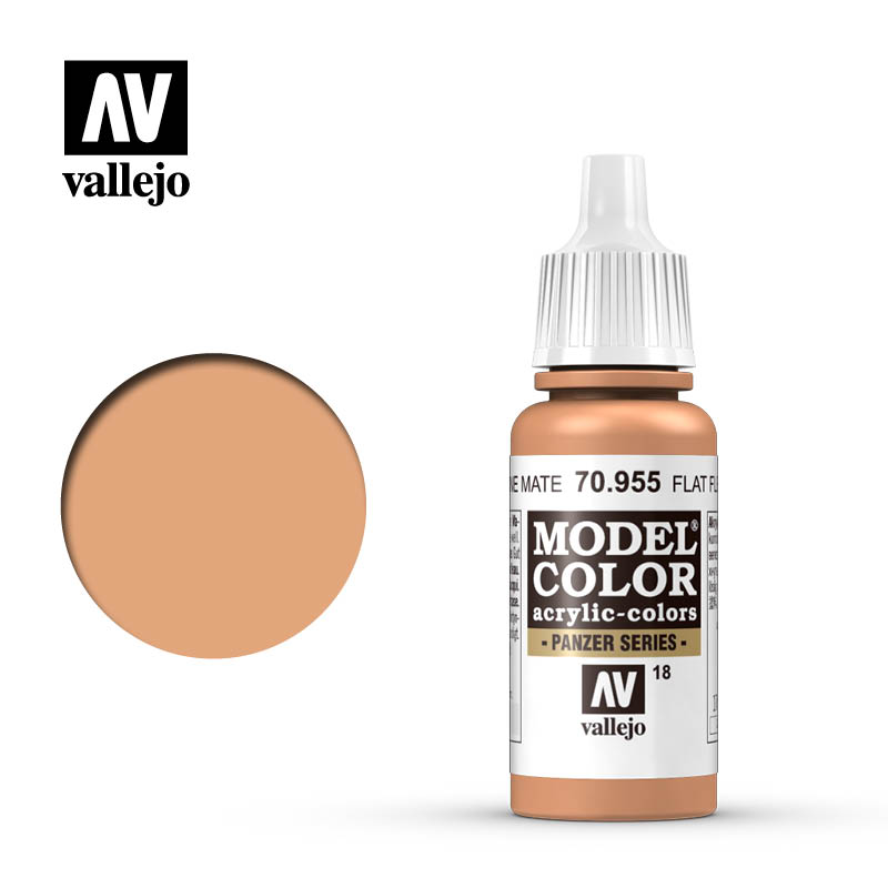 Flat Flesh 17ml Vallejo Model Color 70955