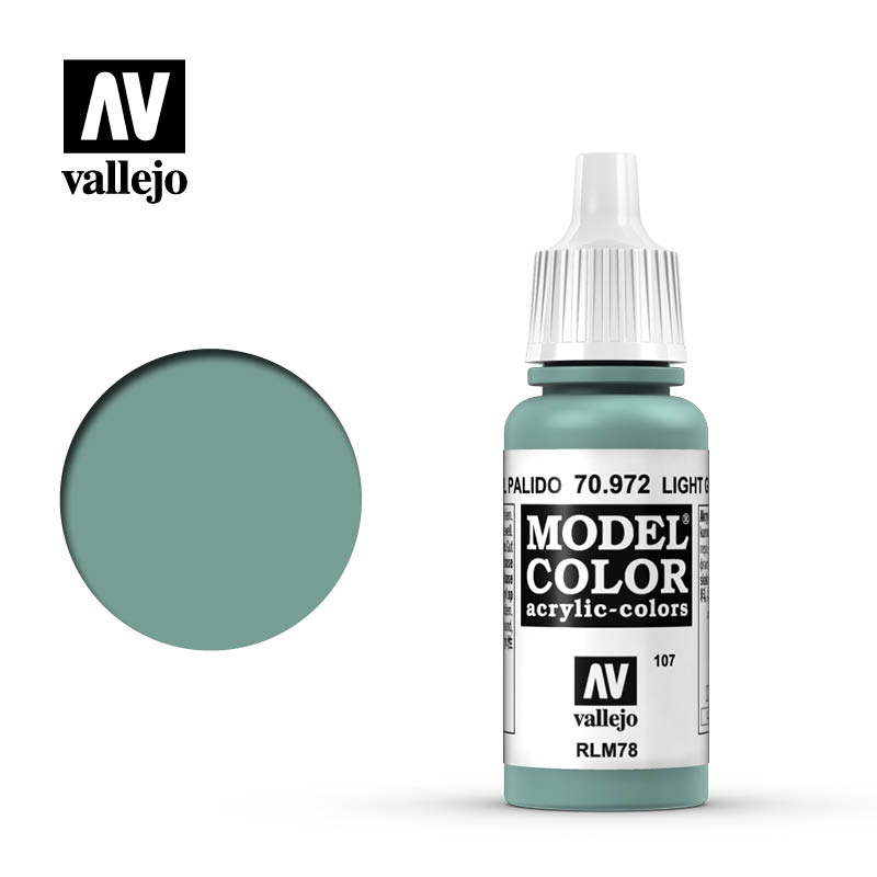 Light Green Blue 17ml Vallejo Model Color 70972
