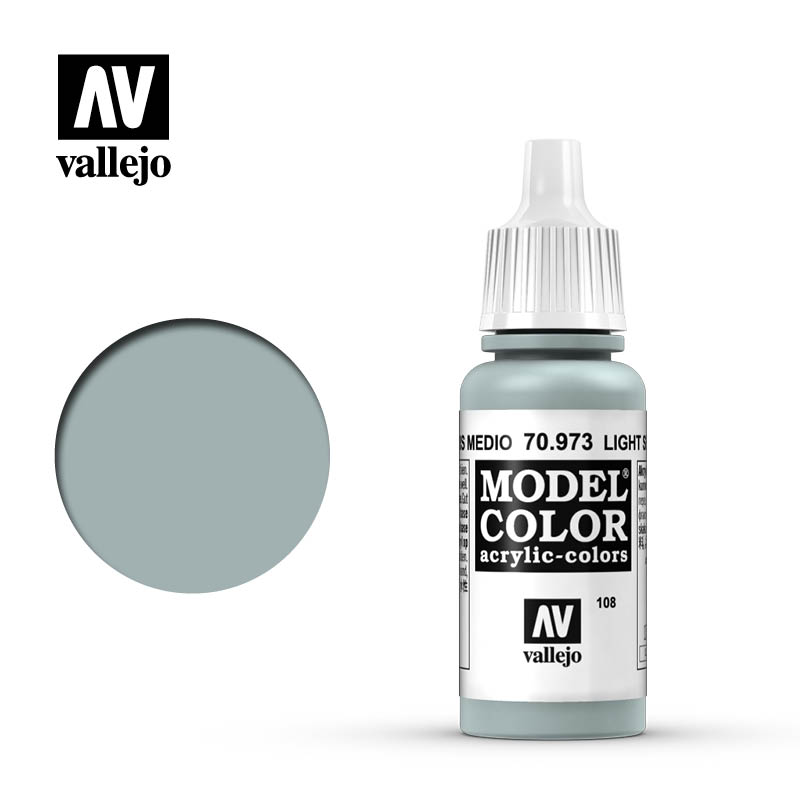 Light Sea Grey 17ml Vallejo Model Color 70973