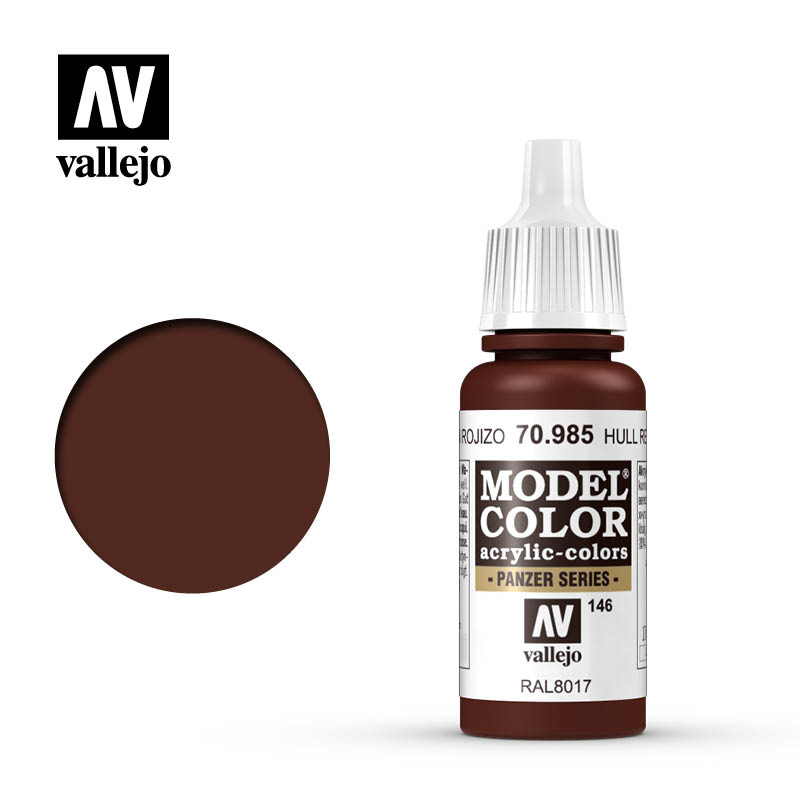 Hull Red 17ml Vallejo Model Color 70985