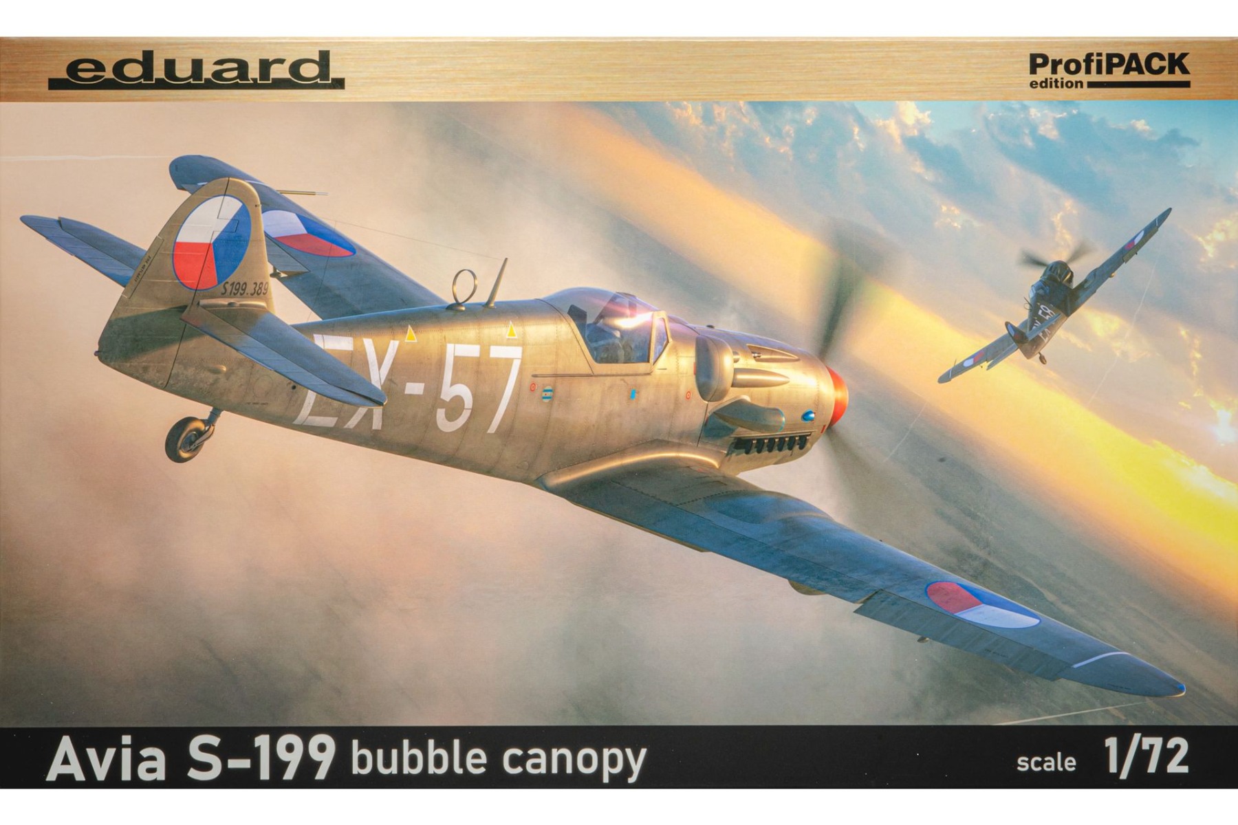 Eduard 70151 Avia S-199 bubble canopy, ProfiPACK edition, model kit