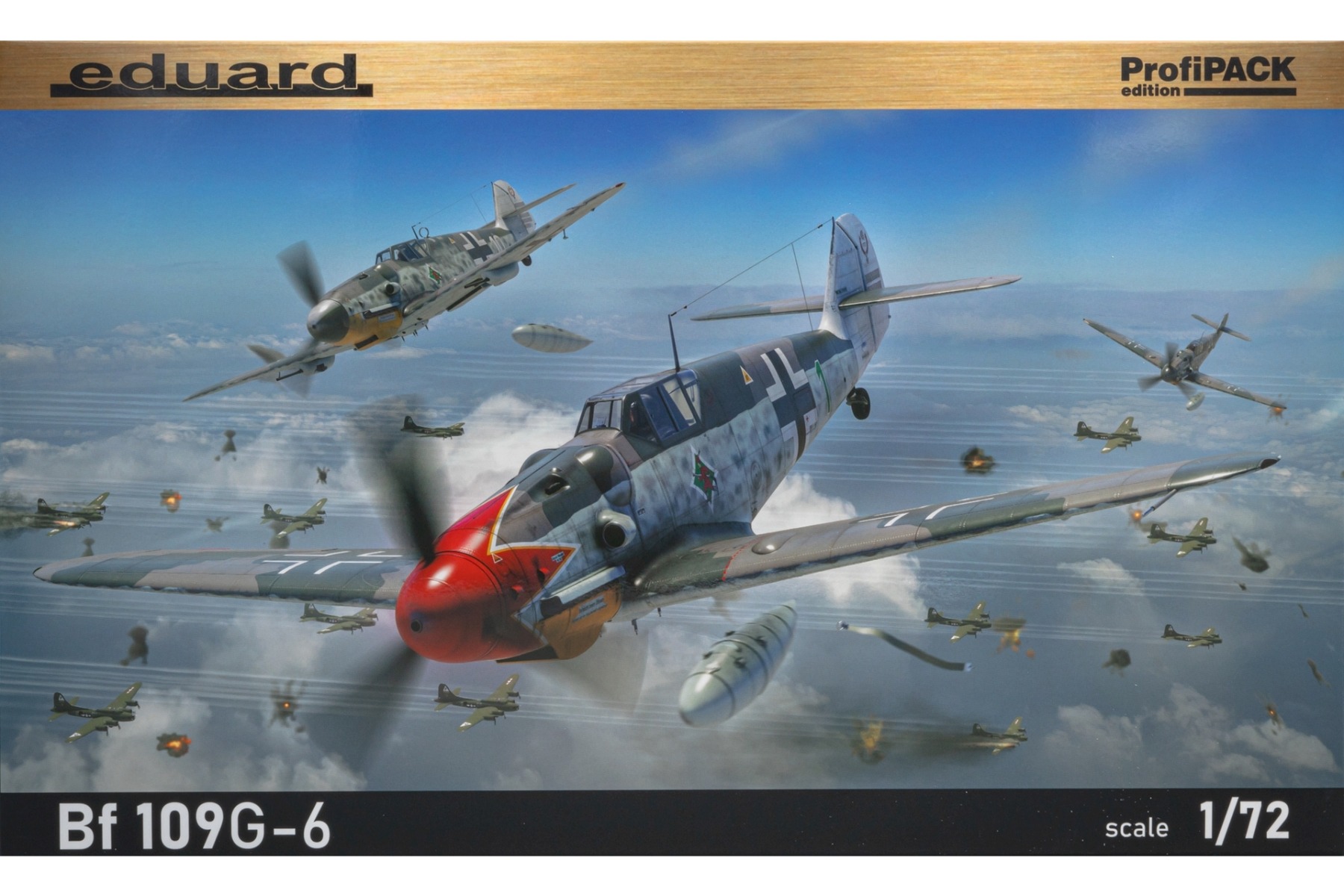 Eduard 70159 Bf 109G-6, ProfiPACK Edition, model kit