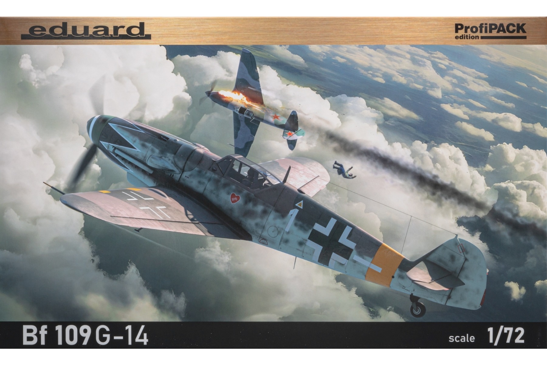 Eduard 70161 Bf 109G-14, ProfiPACK Edition, model kit
