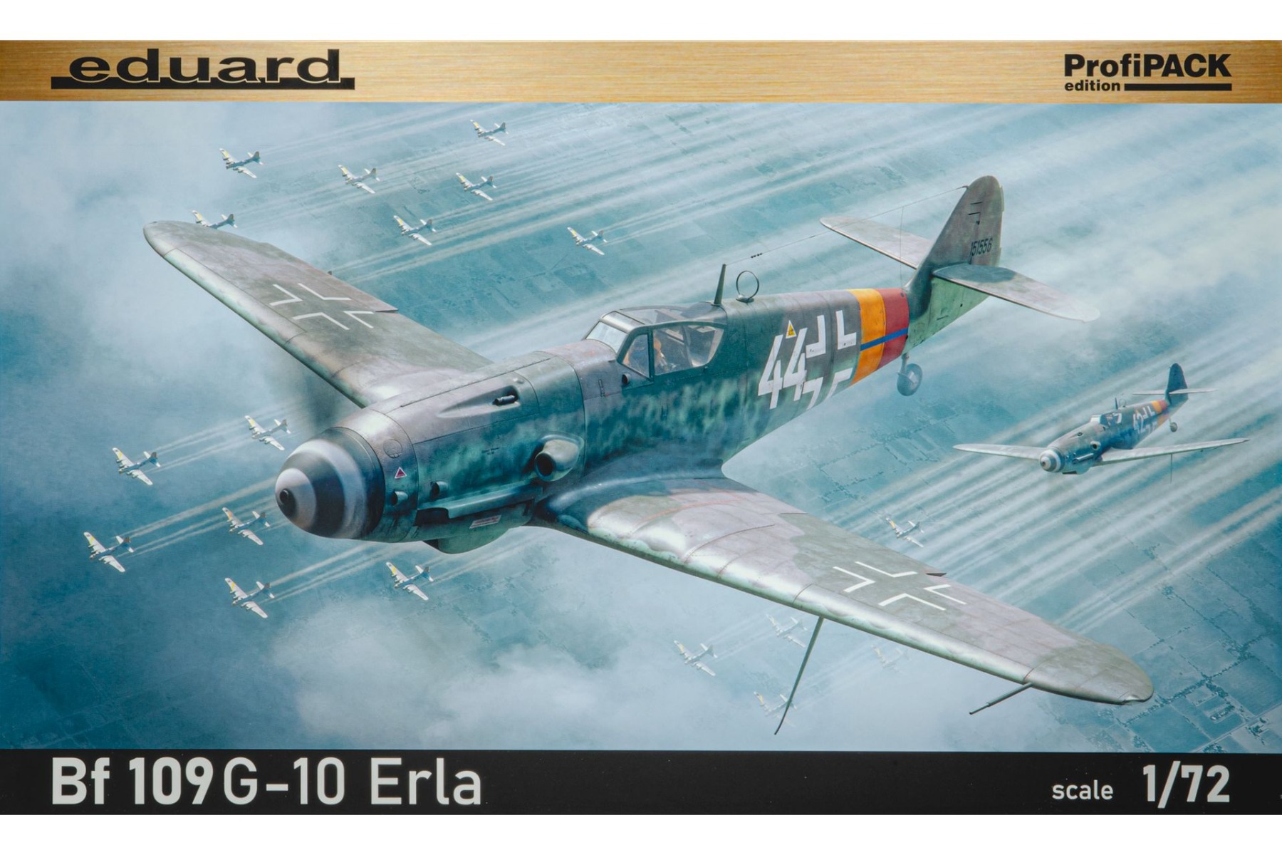 Eduard 70162 Bf 109G-10 Erla, ProfiPACK Edition, model kit