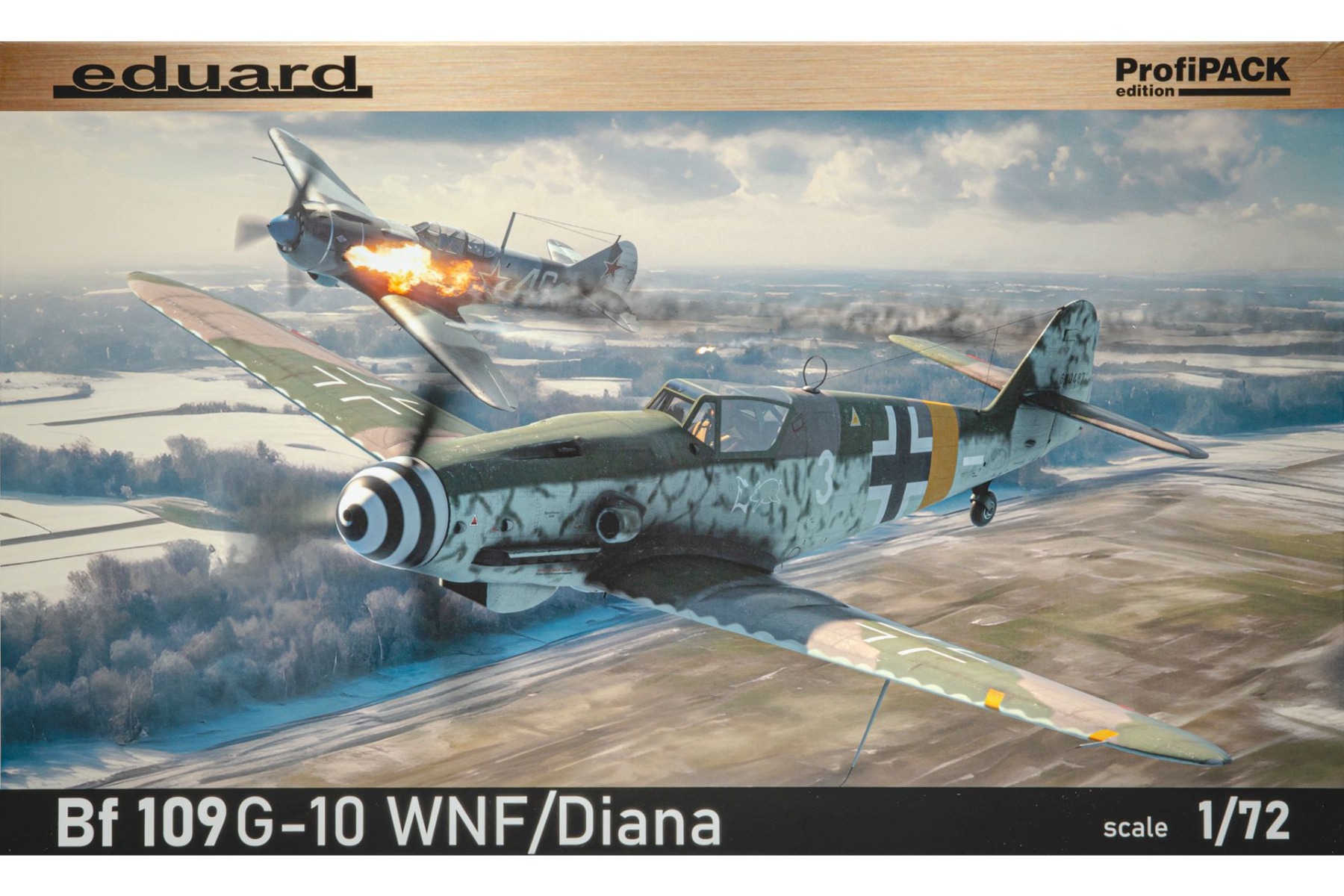 Eduard 70164 Bf 109G-10 WNF/Diana, ProfiPACK Edition, model kit