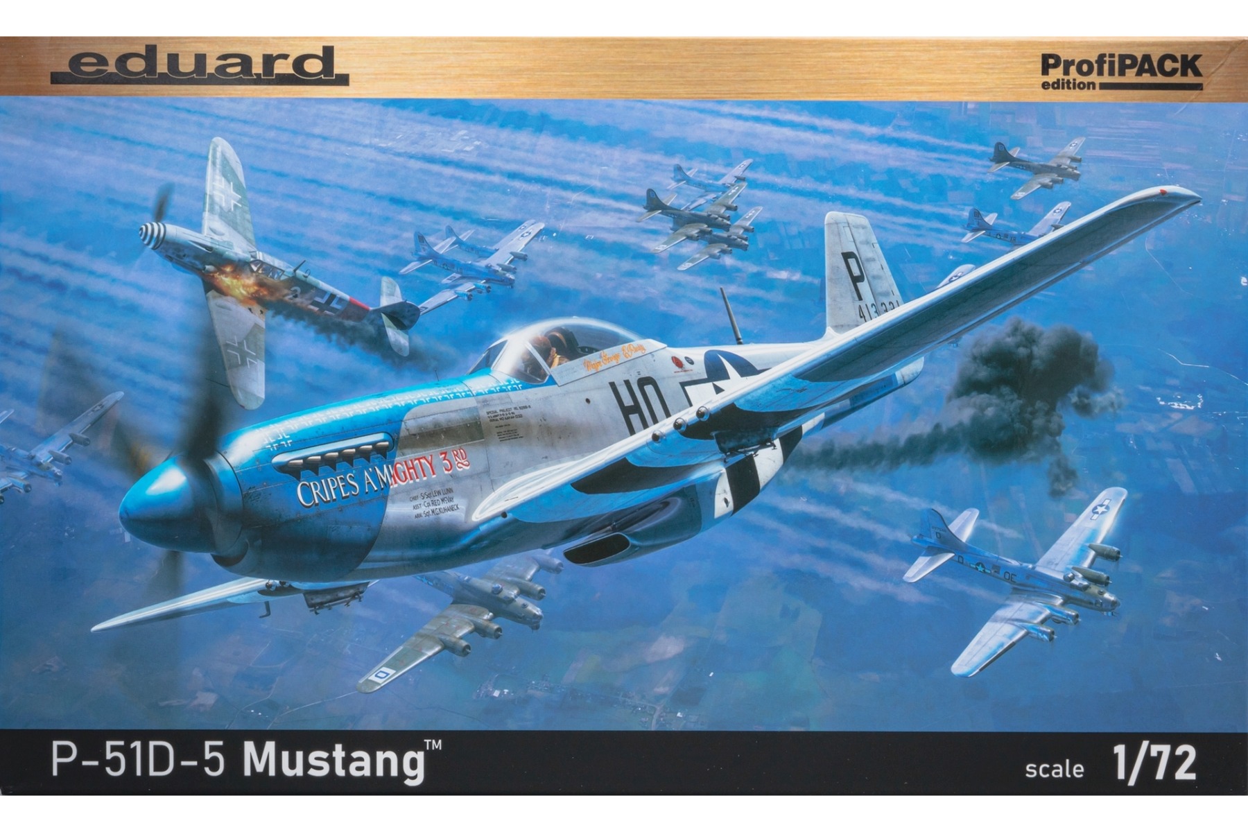 Eduard 70171 P-51D-5 Mustang, ProfiPACK Edition, model kit