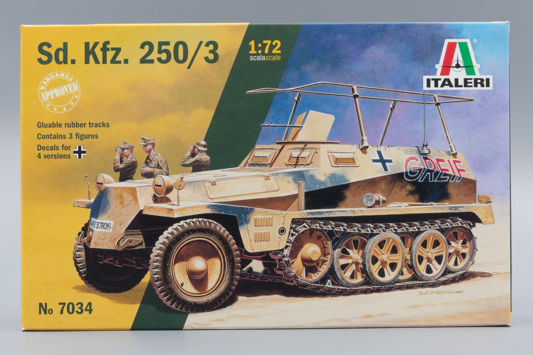 Italeri IT7034 Half-track Sd.Kfz. 250/3, model kit