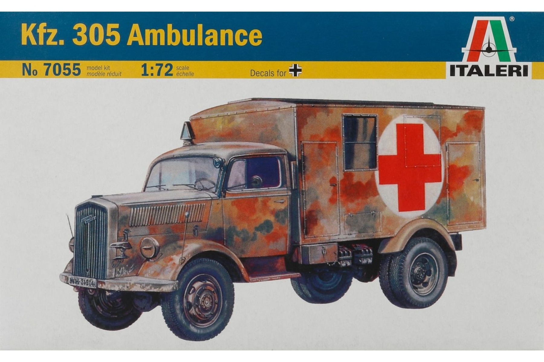 Italeri IT7055 KfZ. 305 Ambulance, model kit