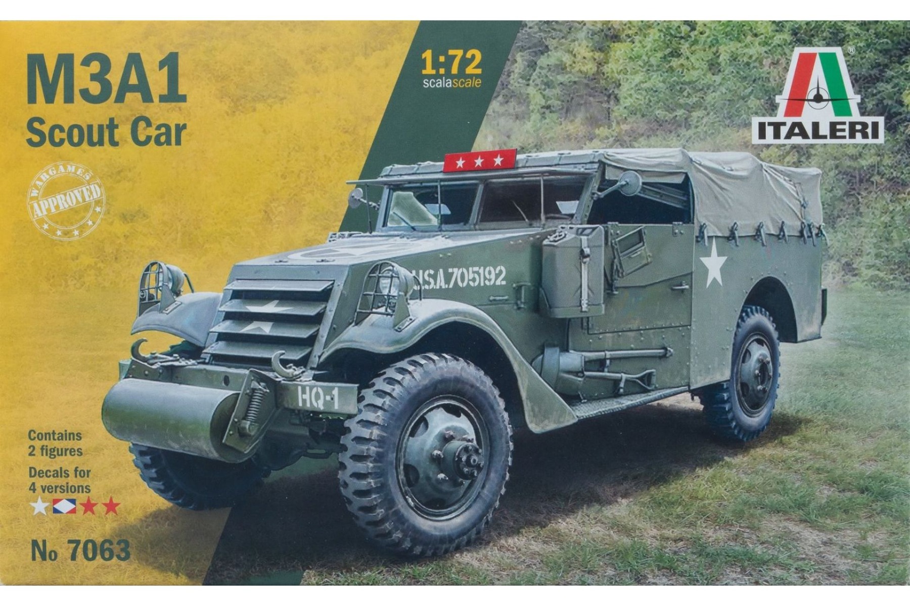 Italeri IT7063 M3A1 Scout Car, model kit