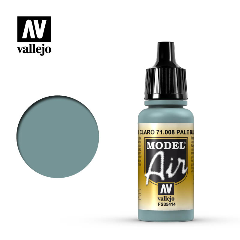 Pale Blue 17ml Vallejo Model Air 71008