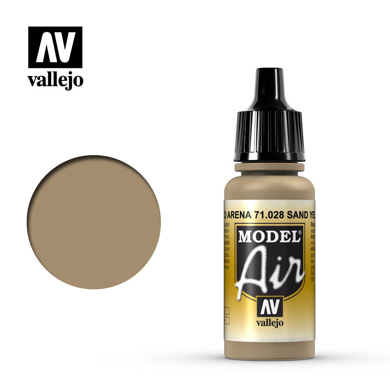 Sand Yellow 17ml Vallejo Model Air 71028