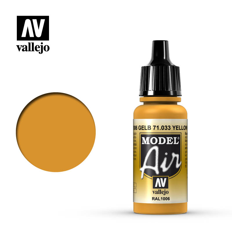 Yellow Ochre 17ml Vallejo Model Air 71033