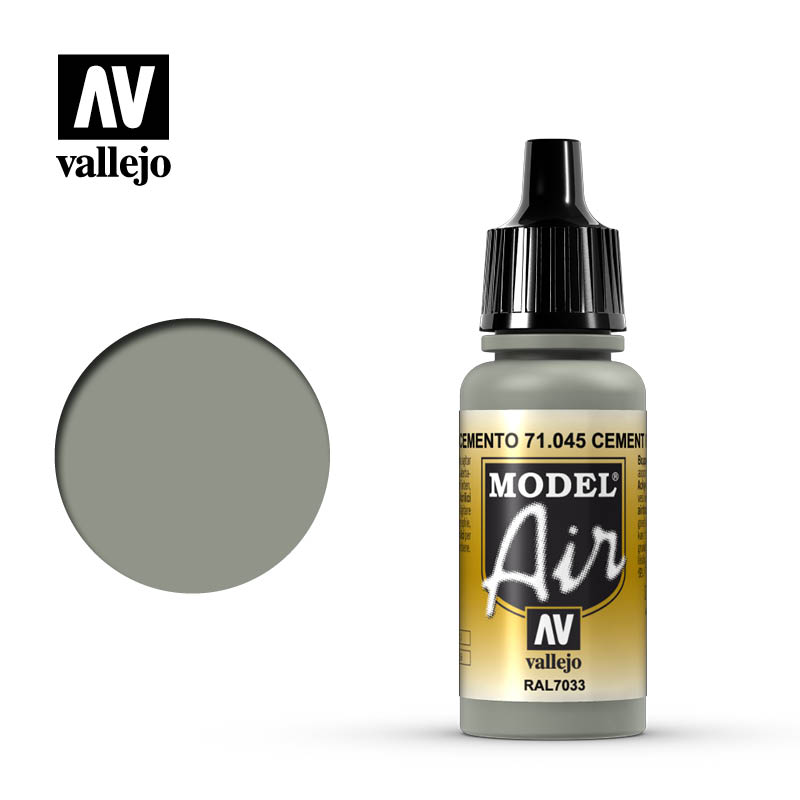 Cement Grey 17ml Vallejo Model Air 71045
