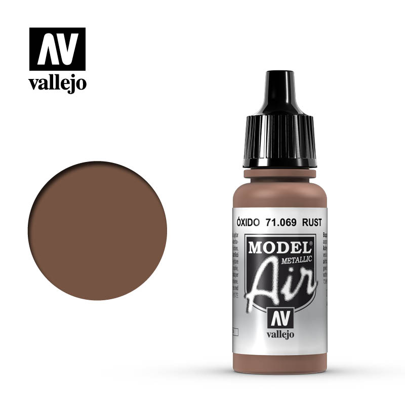 Rust (Metallic) 17ml Vallejo Model Air 71069