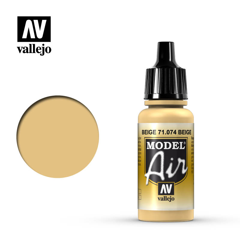 Beige 17ml Vallejo Model Air 71074