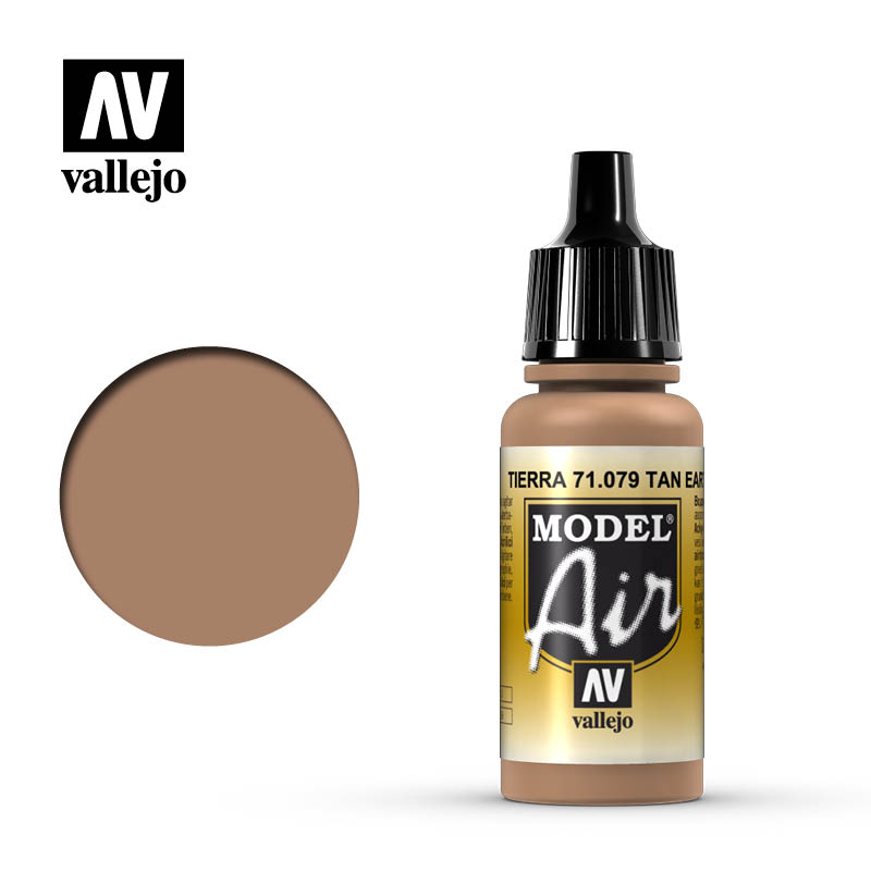 Tan Earth 17ml Vallejo Model Air 71079