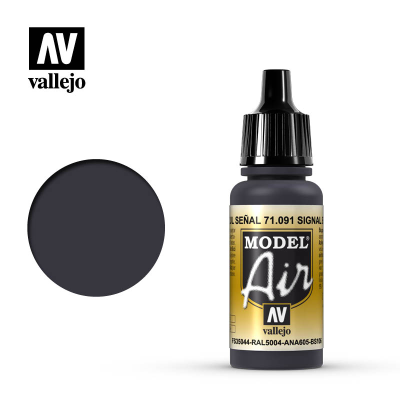 Signal Blue 17ml Vallejo Model Air 71091