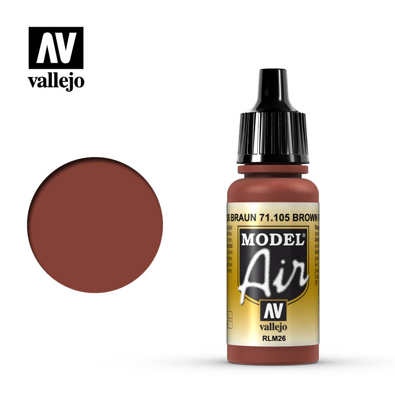 Brown RLM26 17ml Vallejo Model Air 71105