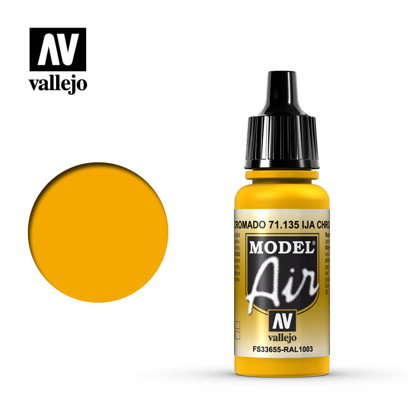 IJA Chrome Yellow 17ml Vallejo Model Air 71135